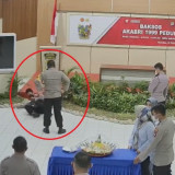Ciaat! Tendang "Anunya" Bintara, Kapolres Nunukan Kena Sanksi Berat