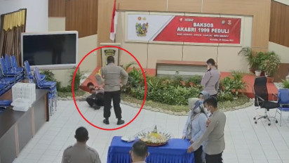 Ciaat! Tendang "Anunya" Bintara, Kapolres Nunukan Kena Sanksi Berat