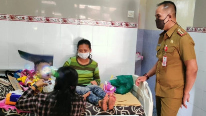 Kondisi Terkini Balita Korban Kekesalan Calon Ayah Sambung di Batu