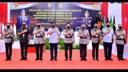Tutup Sespimti Polri Dikreg ke-30, Kapolri: Jadilah Pemimpin yang Layani Warga dan Anggota