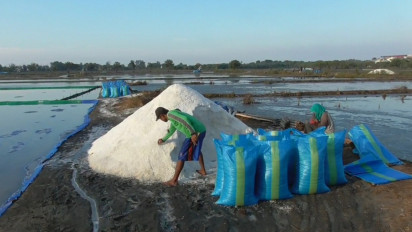 Garam Super di Batas Kota Surabaya, Produksi Skala Nasional