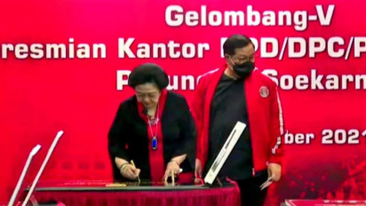 Megawati Soekarnoputri: Kalau Memungkinkan Setiap Daerah Ada Patung Bung Karno