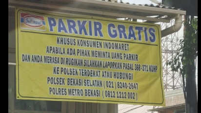 Viral Spanduk Aduan Indomaret di Bekasi, Telepon Genggam Kapolres Pasuruan Banjir Aduan Warga