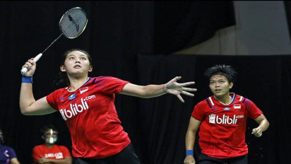 Fadia/Ribka Menang, Gregoria Tersisih di Babak 16 Besar Prancis Terbuka 2021