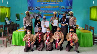 Cegah Kecelakaan, Polisi dan Sekolah di Kotim Sepakat Larang Murid Kendarai Motor