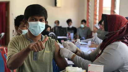 Lapas Klas IIA Sibolga Kejar Target Vaksinasi Warga Binaan