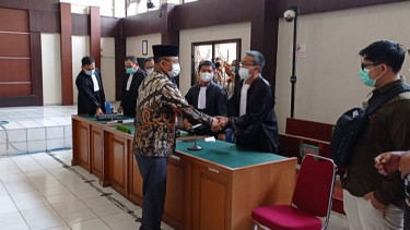 Bupati Muara Enim nonaktif Juarsah Divonis 4 tahun Penjara