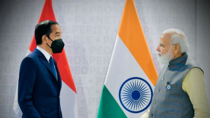 Presiden Jokowi-PM India Bahas Kerja Sama Sektor Kesehatan dan Ekonomi