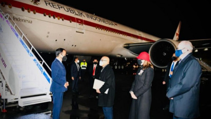 Presiden Jokowi Tiba di Glasgow Untuk Hadiri KTT COP26