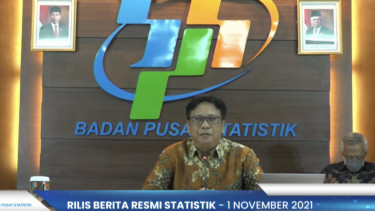 BPS: Indonesia Alami Inflasi 0,12 Persen di Oktober 2021