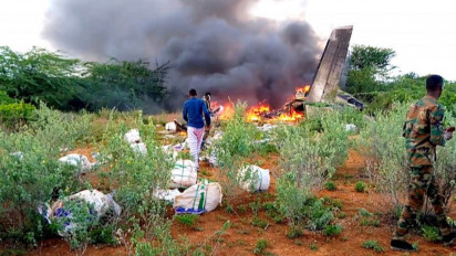 Pesawat Kargo Jatuh di Sudan Selatan, 5 Orang Tewas