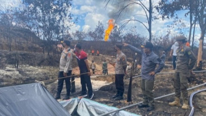 Ratusan Ribu Liter Minyak Mentah Terus Keluar dari Sumur Ilegal di Muba. Kejari: Akan Disita