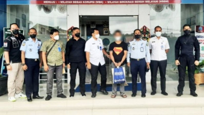 Seorang Napi "Maximum Security" LP Narkoba Kasongan Kalteng Dipindah ke LP Nusakambangan