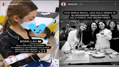 Ungkap Kondisi Anak Vanessa Angel-Bibi, Crazy Rich Surabaya: Kita Jaga Gala, Gala Anak Hebat!