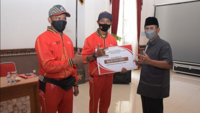 Yeay.. Bonus Enam Atlet PON XX Asal Boyolali Cair