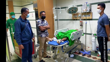 Gara - gara Cacian, Adik Cangkul Kepala Abang Kandung