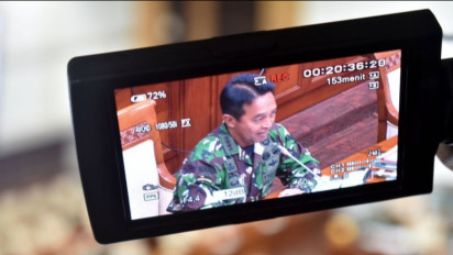Rapat Dengar Pendapat Umum dengan DPR, Andika Perkasa Sebut TNI Adalah Kita