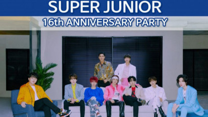 Rayakan Ultah Grup ke-16 Tahun, Ini Dua Jam Bersama Super Junior