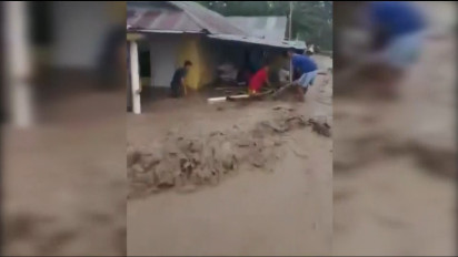 Banjir Bandang Kembali Menerjang Ratusan Rumah di Gorontalo