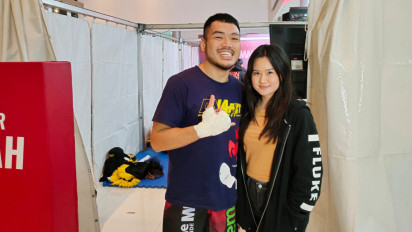 Angga "The Hitman" Sukses Raih Sabuk Juara Abadi OnePride MMA Berkat Jimat