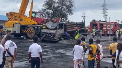 Truk Tangki Meledak, 98 Orang Tewas dan Lebih Dari 90 lainnya Terluka