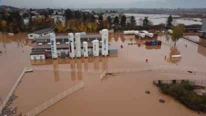 Banjir Masih Rendam Sebagian Wilayah Kota Sarajevo Bosnia