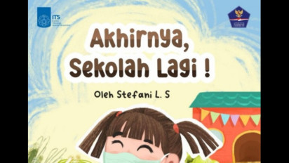 Inspirasi di Tengah Pandemi, ITS Rancang Buku Anak Materi Edukasi Pandemi