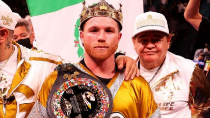 Bravo! Saul Canelo Alvarez jadi Juara Dunia Tinju Sejati 