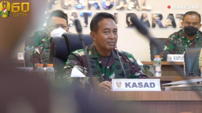 DPR Sahkan Jenderal Andika Perkasa Sebagai Panglima TNI Hari Ini