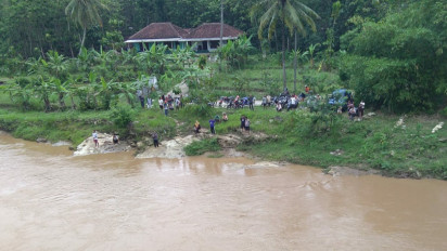 Menyeberang Saat Banjir, Seorang Warga Gunungkidul Hanyut Terseret Arus Sungai Oya