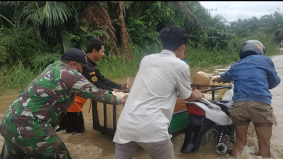 Tujuh Kecamatan di Aceh Selatan Dikepung Banjir, Jalan Lintas Provinsi Ikut Terendam