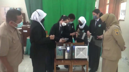 Keren, Ventilasi Udara Bagi Penderita Covid-19 Karya Siswa SMPN 3 Pati Juara Internasional