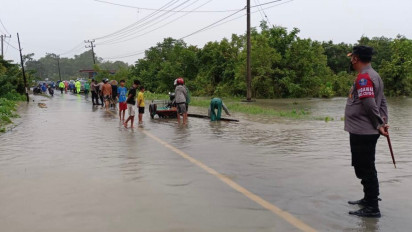Hujan Deras, 4 Desa di Simeulue Aceh Terendam Banjir