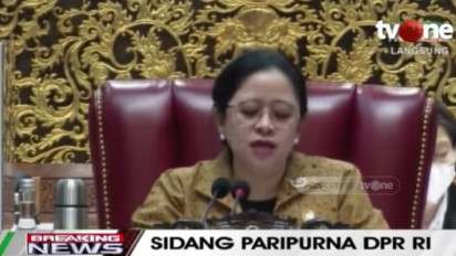 Puan Abaikan Interupsi Saat Paripurna Panglima TNI