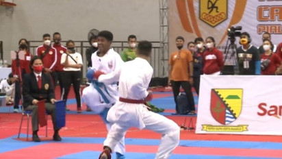 Bravo! Tim DKI Jakarta Juara Umum Kejurnas Karate Piala Ketum PB Forki