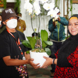 Galang Dana untuk Korban Banjir Batu, PAI Lelang Anggrek Senilai Rp107 Juta