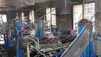 Kebakaran RS di India Renggut Empat Nyawa Bayi Baru Lahir