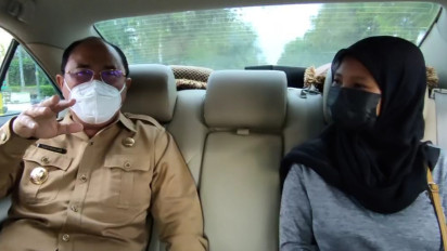 Mengharukan! Ibu Hamil Ngidam Naik Mobil Dinas Bersama Bupati Kulon Progo  Akhirnya Terwujud