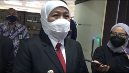 Gubernur Jatim Siap Jadi Relawan Uji Klinik Vaksin Merah Putih