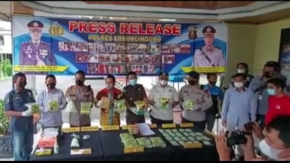 Polres Lubuk Linggau Amankan Narkoba Bernilai Belasan Miliar Rupiah