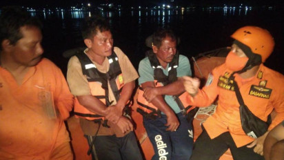 KM Seroja Karam di Perairan Pulau Karang Barus, Tiga ABK Terombang-Ambing