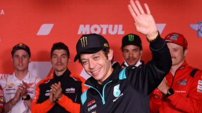 Valentino Rossi Pamit, GP Valencia Akan Jadi Arena MotoGP Terakhir The Doctor