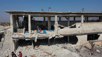 Lima Orang Tewas Akibat Serangan Udara Koalisi Militer Suriah di Idlib