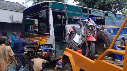 Kecelakaan Maut Bus Seruduk Mobil dan Motor di Sragen, Sopir Bus Jalani Tes Urine