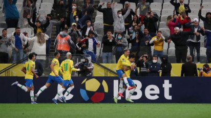 Brazil, Tim Amerika Selatan Pertama yang Lolos ke Piala Dunia 2022