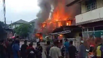 Dua Orang Tewas akibat Kebakaran di Kawasan Usaha dan Indekos Soabali Ambon