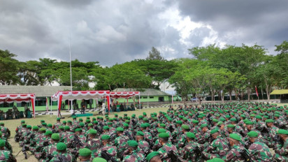 Asops Panglima TNI, Tinjau Kesiapan Satgas Pengamanan Perbatasan RI-Timor Leste
