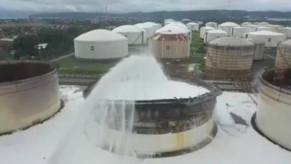 BMKG Beberkan Kondisi Cuaca Saat Kejadian Kebakaran Tangki Kilang Pertamina Di Cilacap