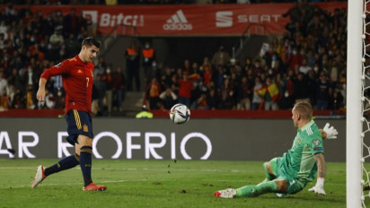 Gol Alvaro Morata Antar Spanyol ke Putaran Final Piala Dunia 2022