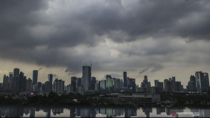 Cuaca Berawan Selimuti Sebagian Besar Wilayah Indonesia